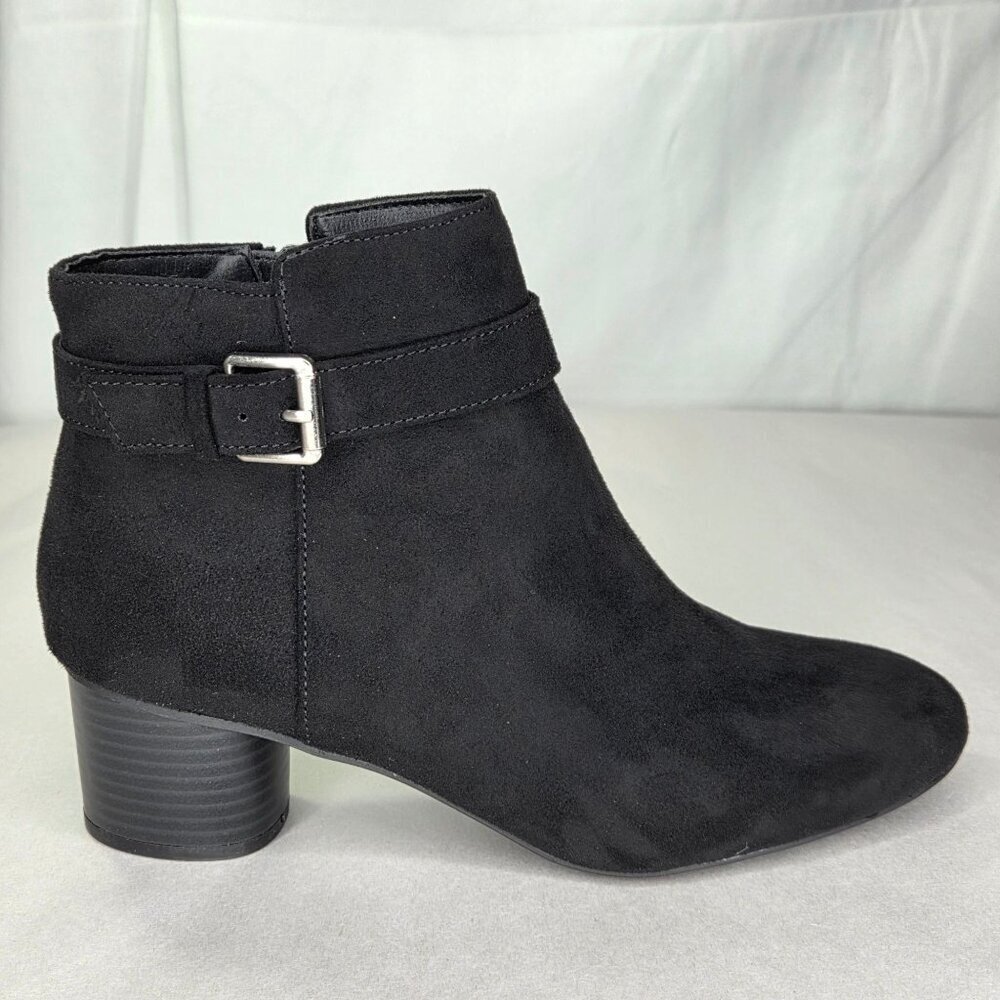 Style & Co Ariel Block Heel Buckle Dress Booties, Size: 7 M